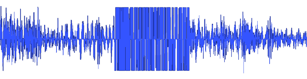 Distortion Sound Wave